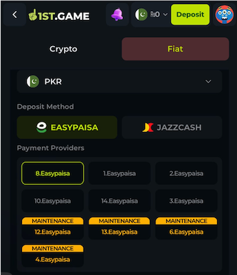 1ST Game APK Deposite