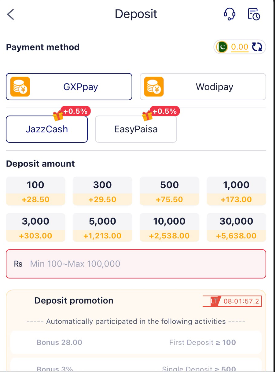 QPbet Game Deposit